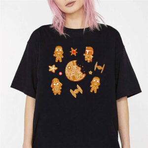 Star Wars Villains Gingerbread Christmas Shirt Star Wars Villains Gingerbread Christmas Shirt