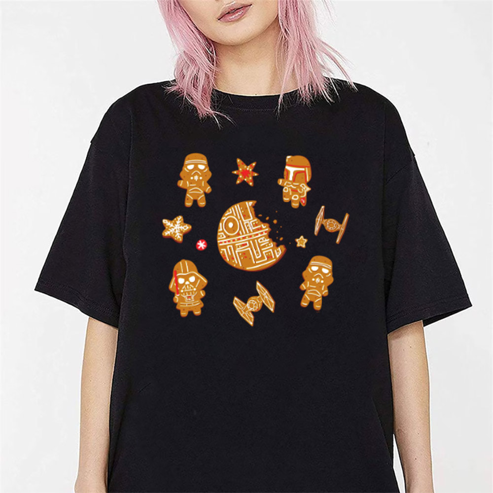 Star Wars Villains Gingerbread Christmas Shirt Star Wars Villains Gingerbread Christmas Shirt
