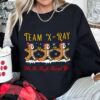 Team X-Ray We See Right Through You Funny Christmas Shirt