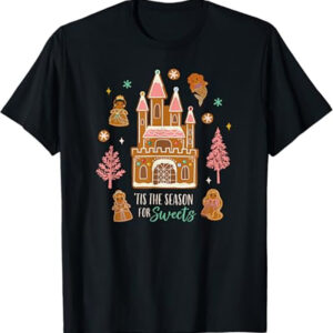 Tis The Season For Sweets Disney Gingerbread Castle Shirt 3 PersonalizedShirts.net