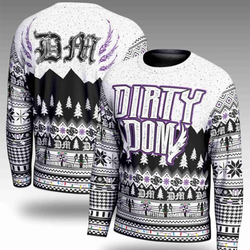Dirty Dom Tapatio WWE Ugly Sweater Dirty Dom Tapatio WWE Ugly Sweater