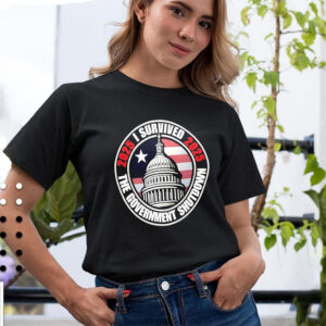 I Survived The Government Shutdown 2025 Shirt