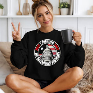 I Survived The Government Shutdown 2025 Shirt