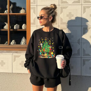 Snoop charlie brown tree christmas Cartoon Tee 3 PersonalizedShirts.net