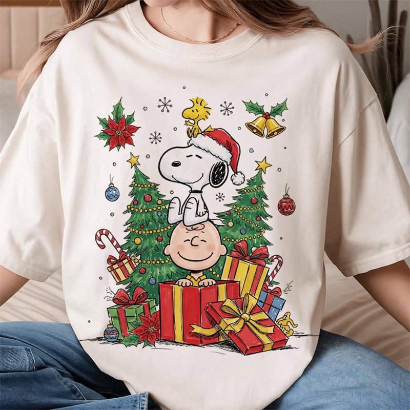 Snoopy And Charlie Brown Tree Christmas Gifts Shirt Snoopy And Charlie Brown Tree Christmas Gifts Shirt