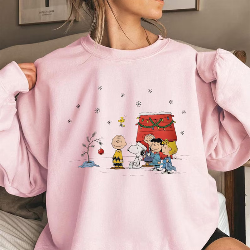 Snoopy Christmas And Charlie Brown With Tree Shirt Snoopy Christmas And Charlie Brown With Tree Shirt