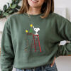 Woodstock And Snoopy Xmas Tree Shirt