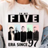 In My FIVE Era Since 97 Vintage FIVE Band Fan Shirt