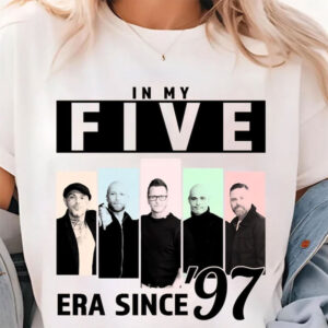 In My FIVE Era Since 97 Vintage FIVE Band Fan Shirt
