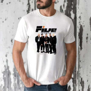 Keep On Moving 2025 Tour Shirt, Five Boy Band Merch 3 PersonalizedShirts.net