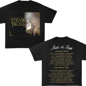 Live In Concert Stevie Nicks Tour 2025 Fan Shirt