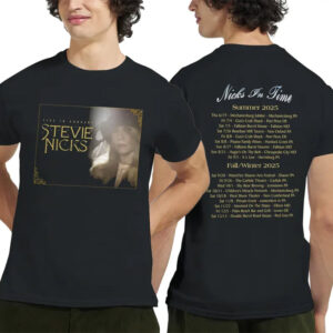 Live In Concert Stevie Nicks Tour 2025 Fan Shirt