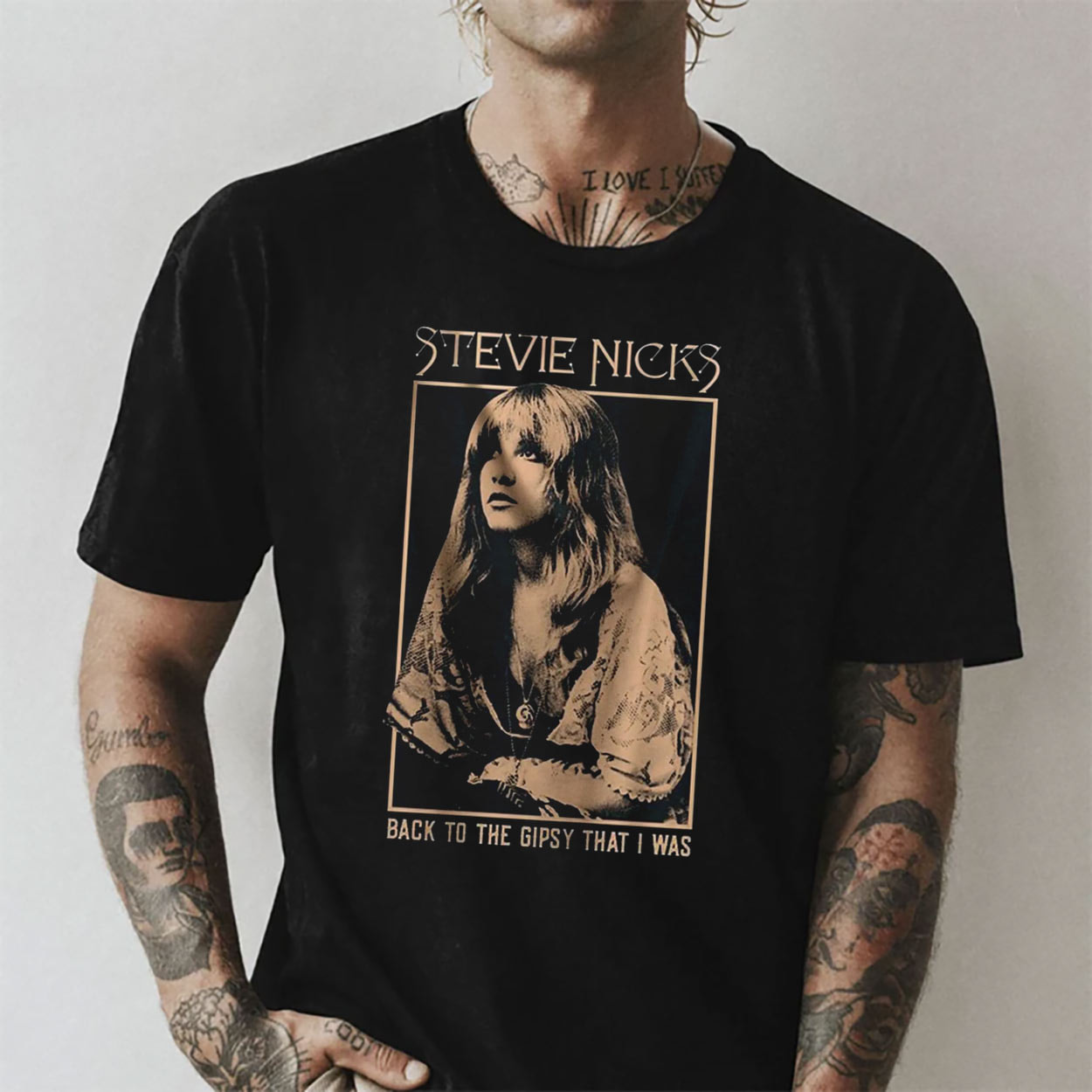 Stevie Nicks Back To The Gypsy That I Was Vintage Graphic Shirt Stevie Nicks Back To The Gypsy That I Was Vintage Graphic Shirt