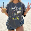 Love Is Like US Fall Tour Comfort Colors Tee, Maroon 5 Tour Merch