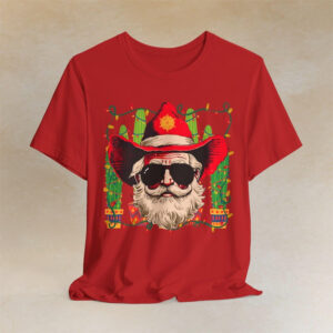 Cowboy Christmas Western Santa Shirt