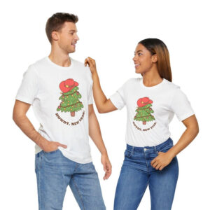 Funny Western Christmas Tree Shirt