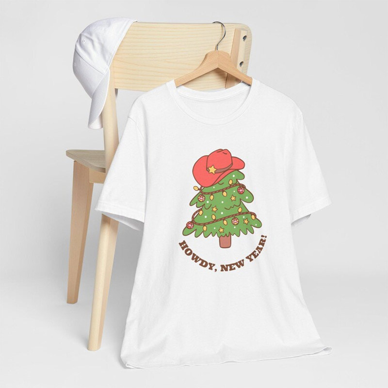Funny Western Christmas Tree Shirt Funny Western Christmas Tree Shirt