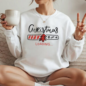 Christmas Loading Funny Xmas Gift Tee