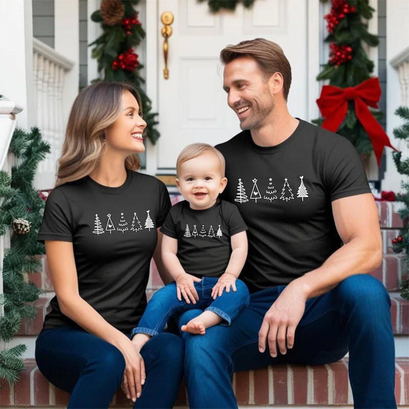 Christmas Tree Matching Family Xmas Shirts Christmas Tree Matching Family Xmas Shirts