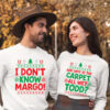 Christmas Vacation Todd And Margo Couple Matching Shirt