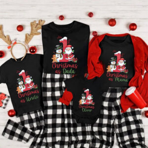 Custom My First Christmas, Christmas Tees For Family