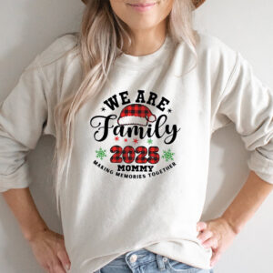 Custom We Are Family 2025 Christmas Tee Custom We Are Family 2025 Christmas Tee