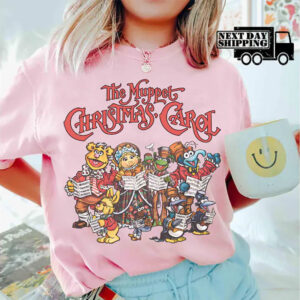 The Muppet Christmas Carol Retro Comfort Color Tee 3 PersonalizedShirts.net