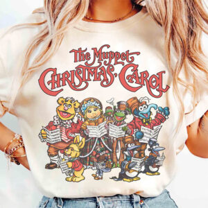 The Muppet Christmas Carol Retro Comfort Color Tee PersonalizedShirts.net
