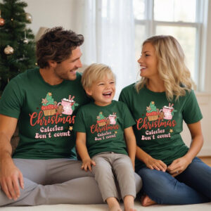 Funny Christmas Calories Don’t Count Shirt
