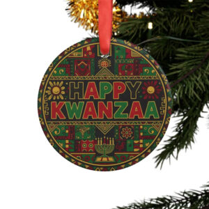 Happy Kwanzaa African American Community Ornament