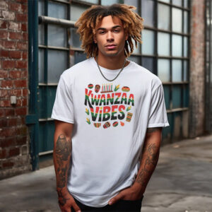Kwanzaa Vibes African American Holiday Tee