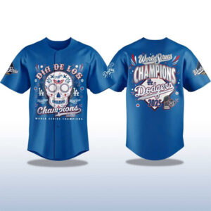 Dodgers Dia De Los World Series Champions 2025 Jersey