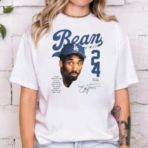 Kobe Bean Bryant Los Angeles Baseball Shirt