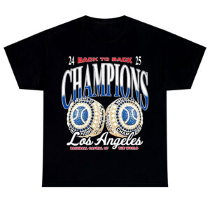 La Baseball Back To Back Champs Shirt