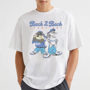 Looney Tunes Dodgers Back 2 Back Champions 2025 Shirt