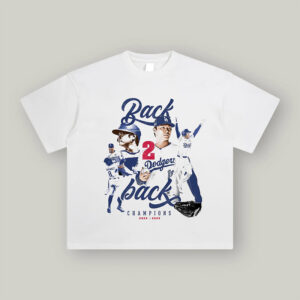 Los Angeles Dodgers World Series 2 sided Shirt PersonalizedShirts.net