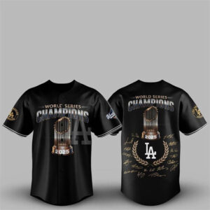 Los Angeles Dodgers World Series Champions Jersey