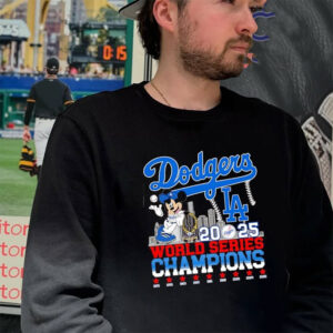 Mickey Los Angeles Dodgers 2025 World Series Shirt