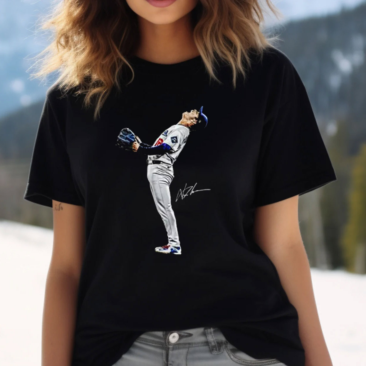 Yamamoto Yoshinobu Let's Go Los Angeles Baseball Shirt Yamamoto Yoshinobu Let's Go Los Angeles Baseball Shirt
