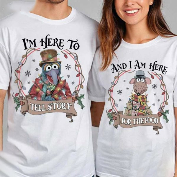 Custom Disney Gonzo And Rizzo The Muppets Christmas Couple Shirts Custom Disney Gonzo And Rizzo The Muppets Christmas Couple Shirts