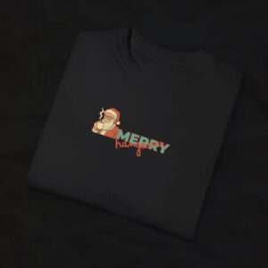 Merry Hangover Funny Christmas Party Tee