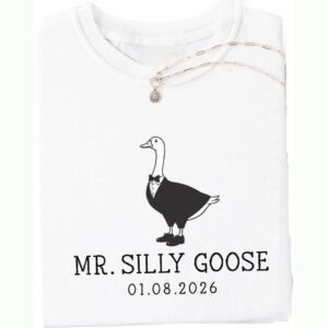 Mrs. And Mr. Silly Goose Newlywed Couple Shirt