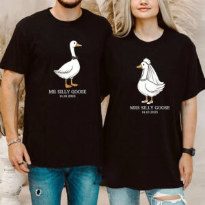 Personalized Mrs. And Mr. Silly Goose Married Couple Shirt