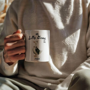 Personalized Wedding Couple Mr Mrs Silly Goose Mug No.1