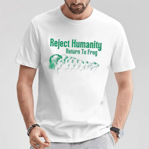Reject Humanity Return To Frog Funny Frog Meme Shirt 2 PersonalizedShirts.net