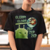 Glerp Glorp Funny Alien Cat Meme Tee