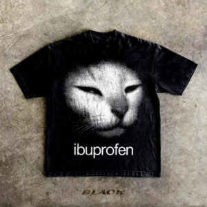 I Need Ibuprofen Meme Silly Kitten T-shirt