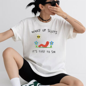 Wake Up Sluts It’s Time To Sin Funny Animal Shirt