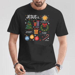 Jesus Is The Reason Christmas, Faith Christmas Shirt
