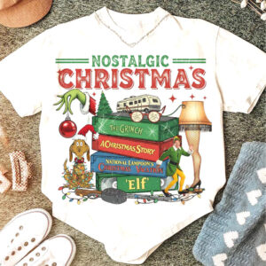Retro Christmas, Nostalgic Christmas Movie Shirt PersonalizedShirts.net